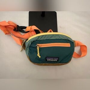 Patagonia Teal, Orange & Yellow Hip Pack